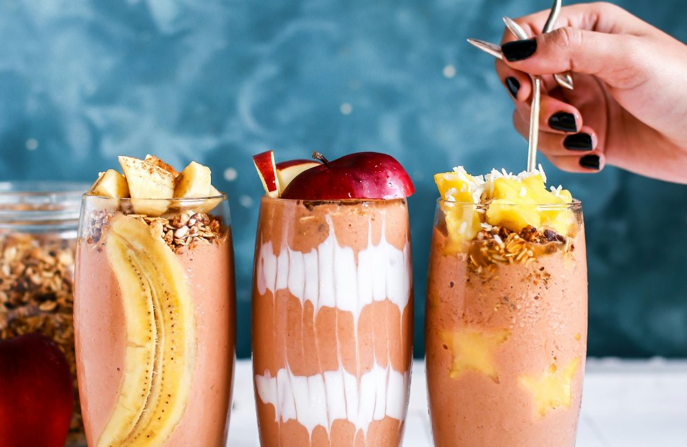 Milkshakes served with love in Annakoot Restaurant